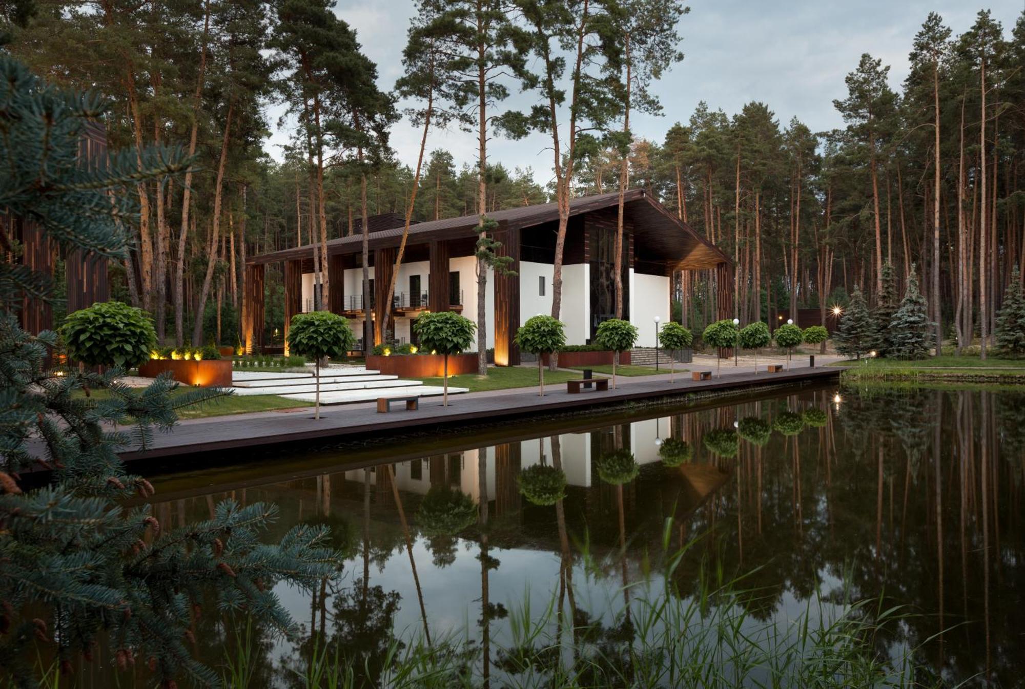 Hotel Verholy Relax Park Sosnovka Esterno foto